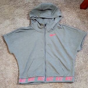 Girls Nike half hoodie